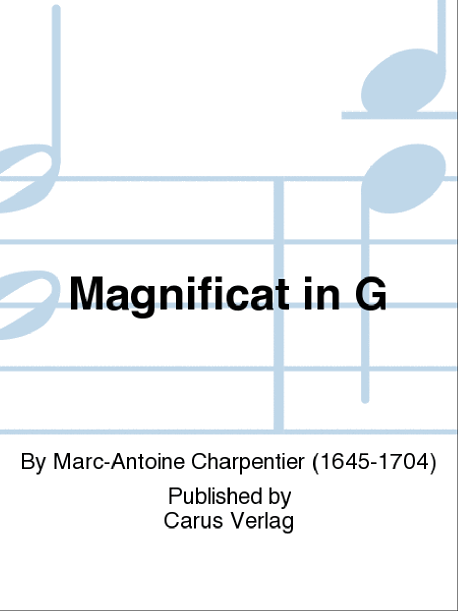 Magnificat in G Double Bass scores gallery preview page 1