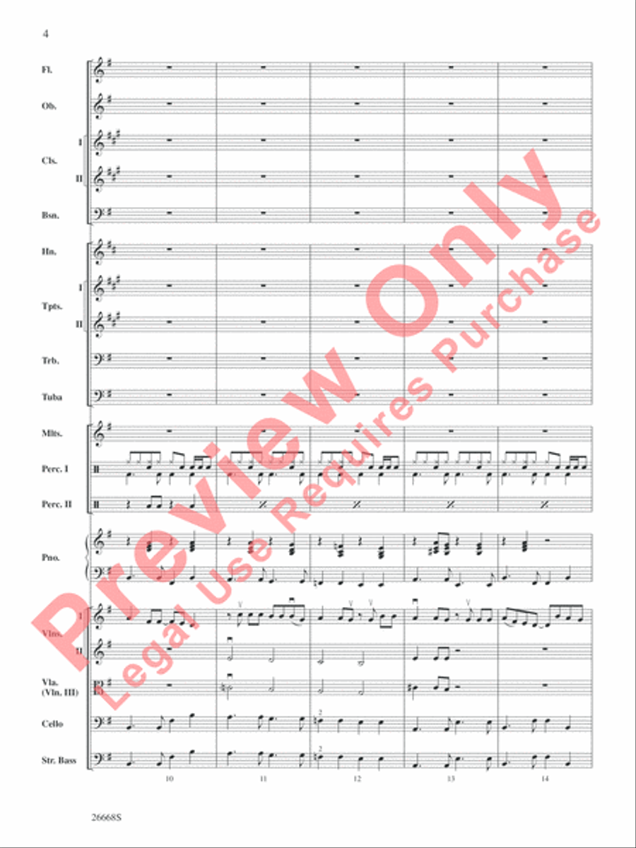 Grease Full Orchestra scores gallery preview page 5