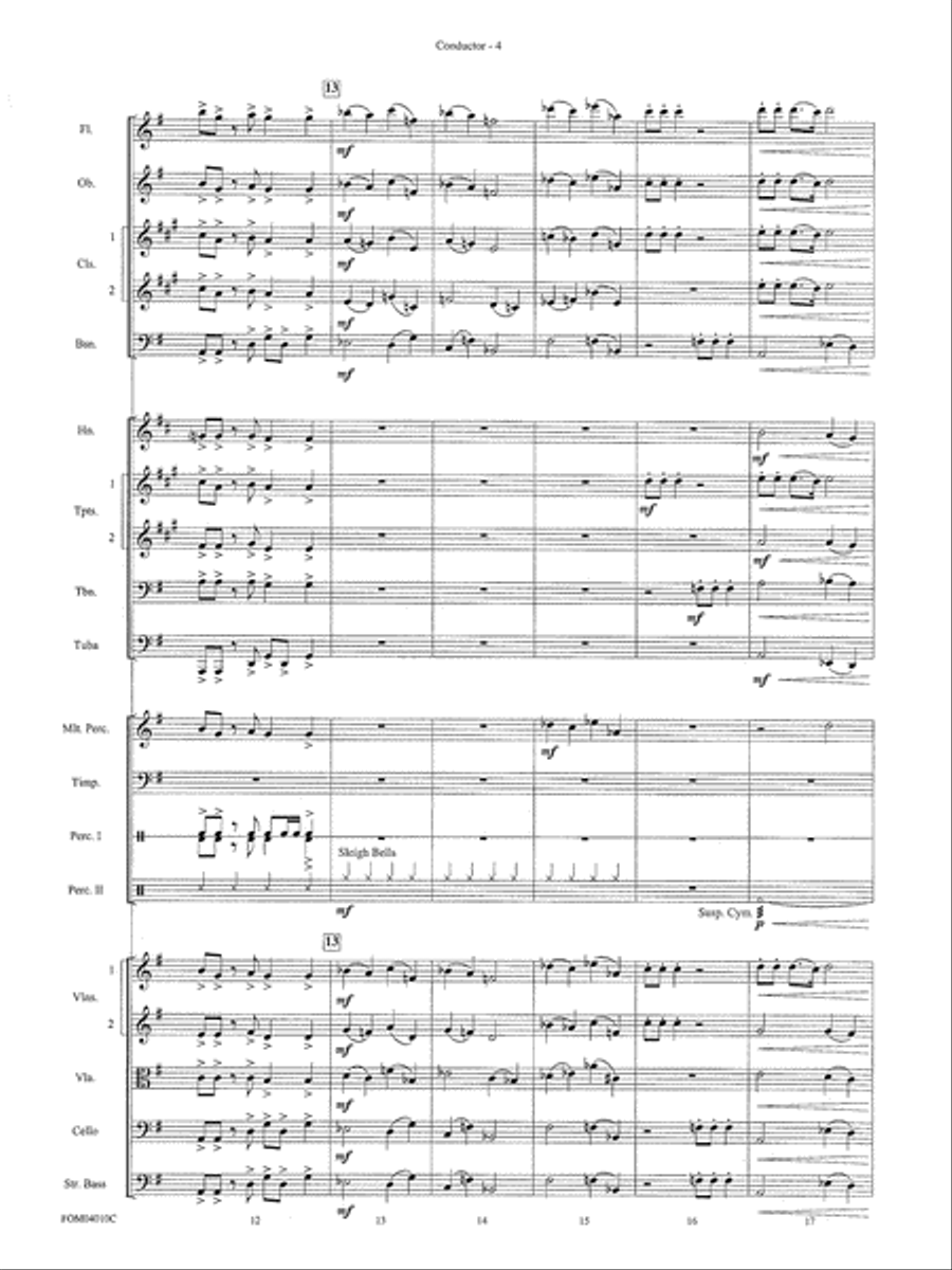The Polar Express, Selections from: Score Full Orchestra scores gallery preview page 5