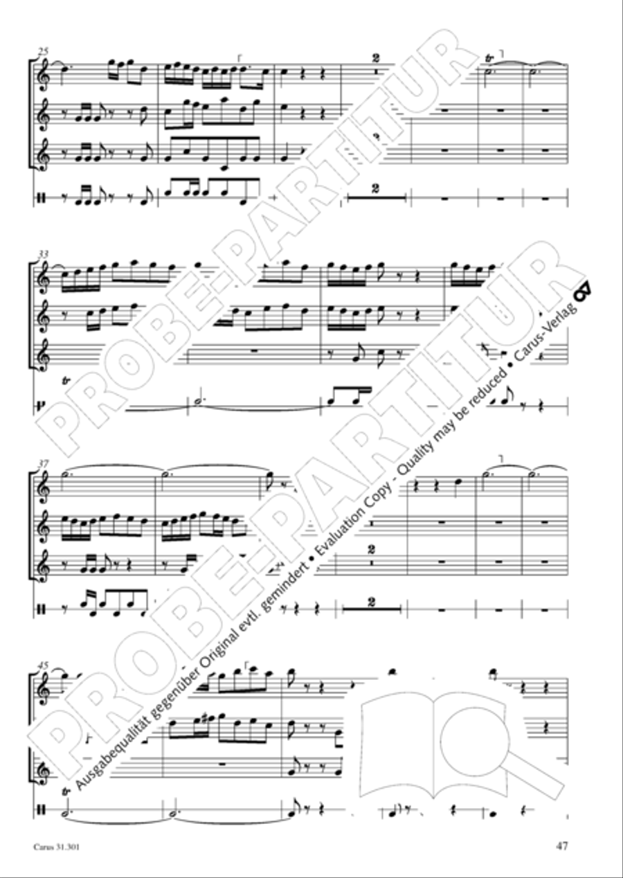 Bach for Brass 1: Cantatas I Voice scores gallery preview page 56