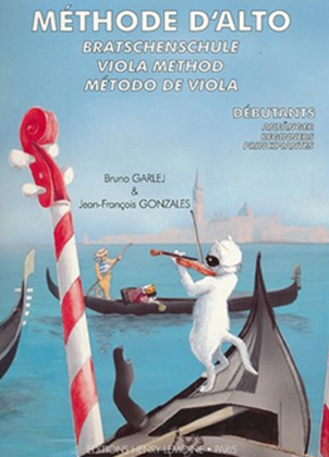Book cover for Methode d'alto - Volume 1