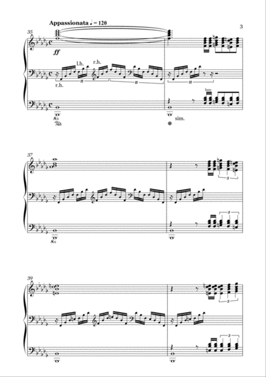 Rhapsodie Russe - Sebastian Thomas Piano Solo scores gallery preview page 3