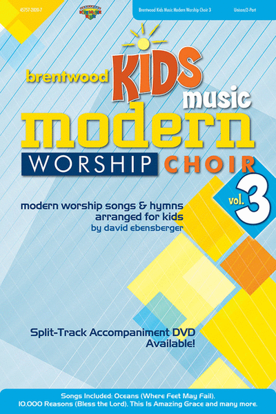 Brentwood Kids Modern Worship Choir Volume 3 Split Track Accompaniment CD image number null