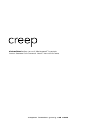 Book cover for Creep