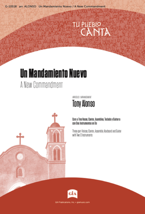 Book cover for Un Mandamiento Nuevo / A New Commandment