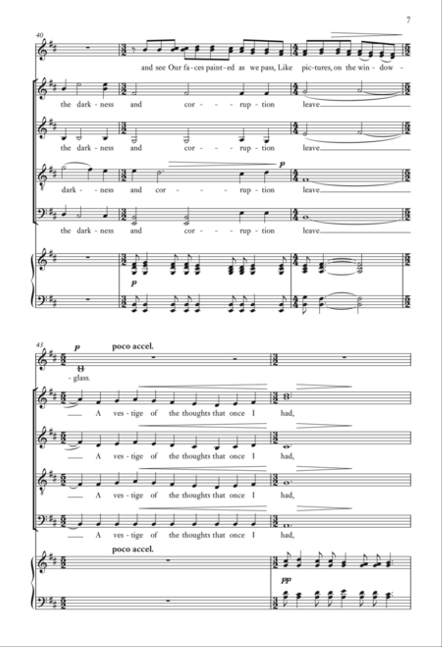 In Memoriam Anne Frank Divisi scores gallery preview page 6