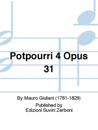 Book cover for Potpourri 4 Opus 31