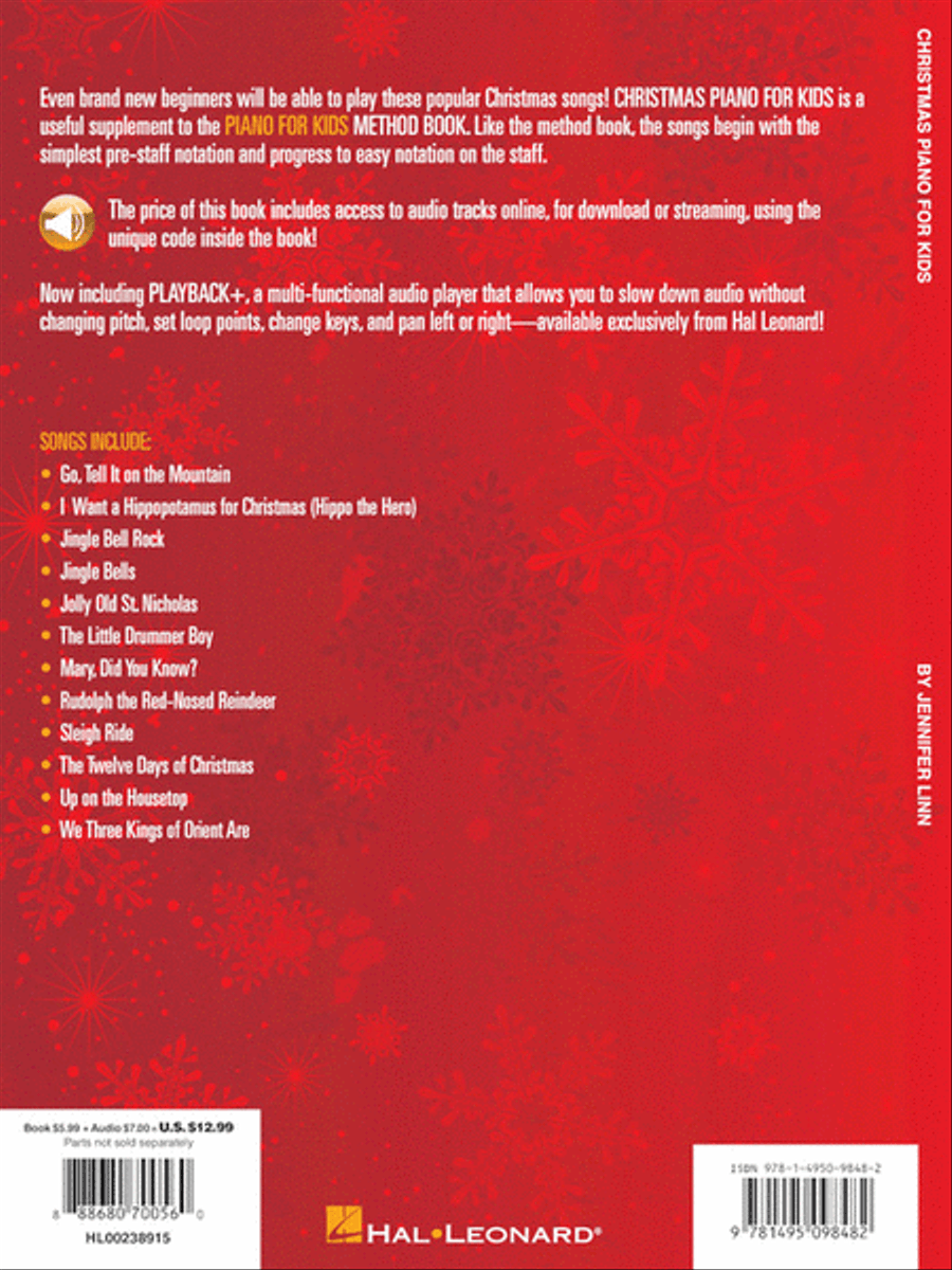Hal Leonard Christmas Piano for Kids Piano Method scores gallery preview page 5
