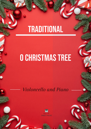 Book cover for Traditional - O Christmas Tree (Violoncello and Piano)