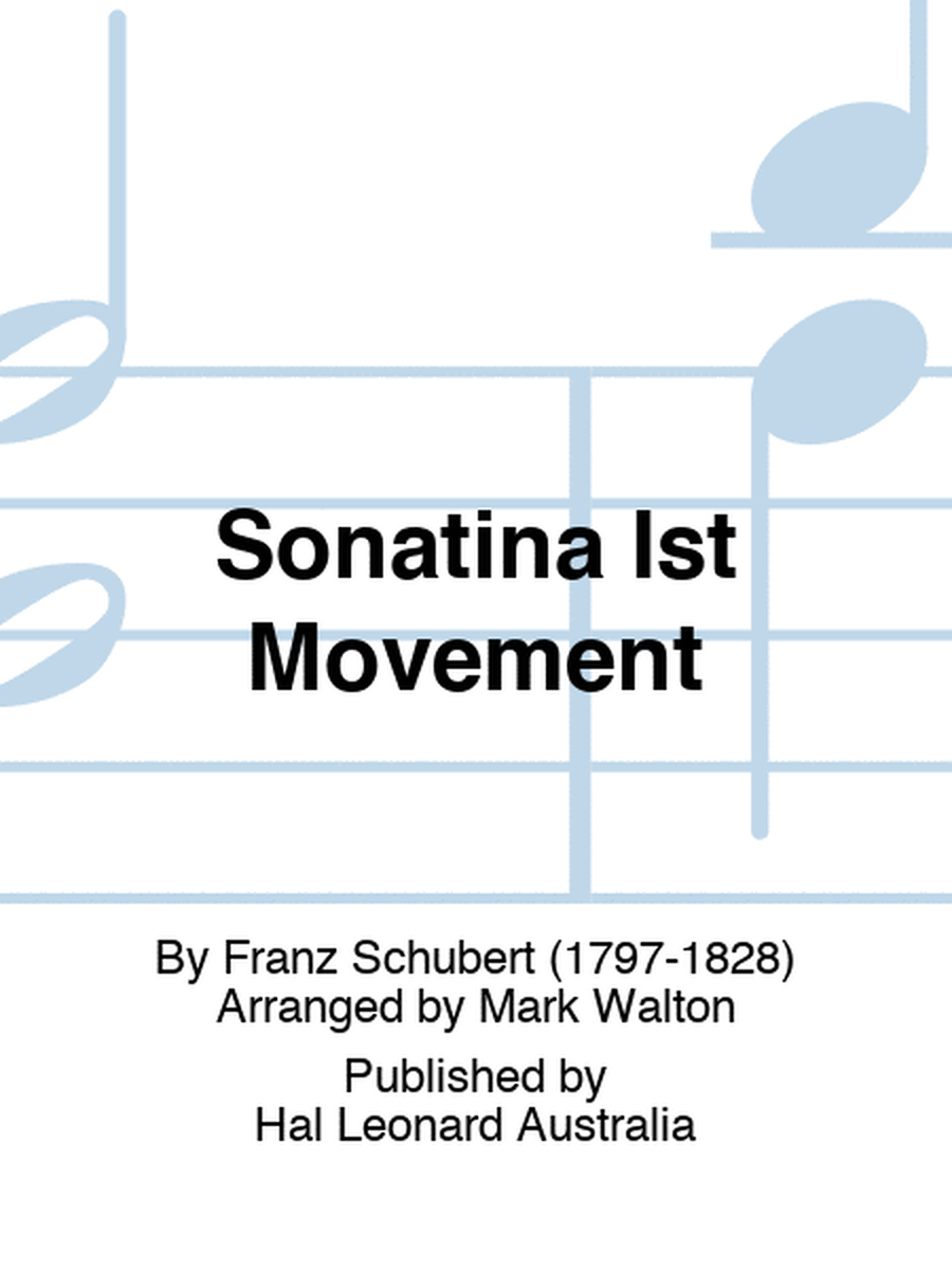 Sonatina Ist Movement