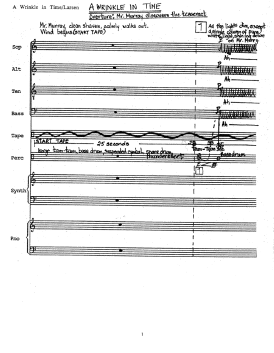 A Wrinkle in Time Choir scores gallery preview page 2