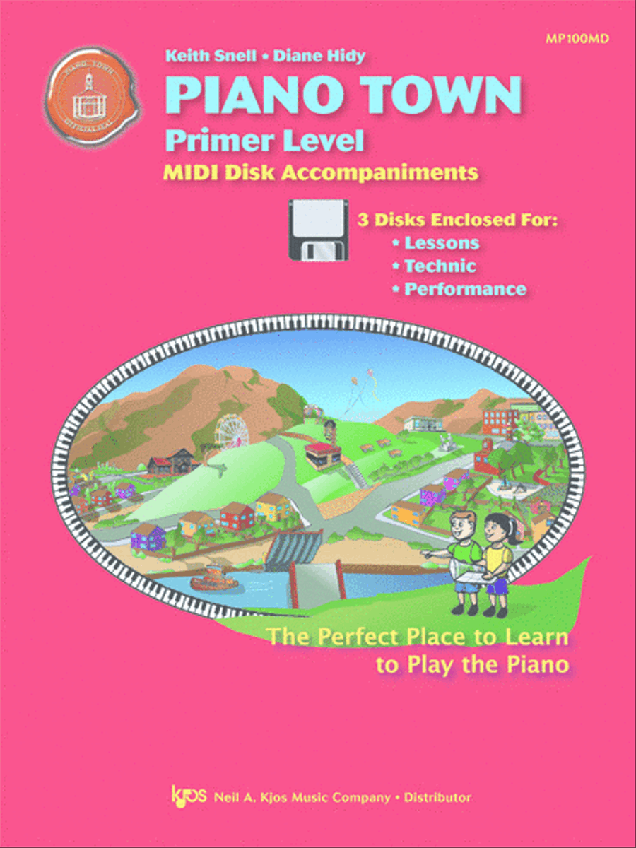 Piano Town, MIDI Orchestrations - Primer Piano Method scores gallery preview page 1