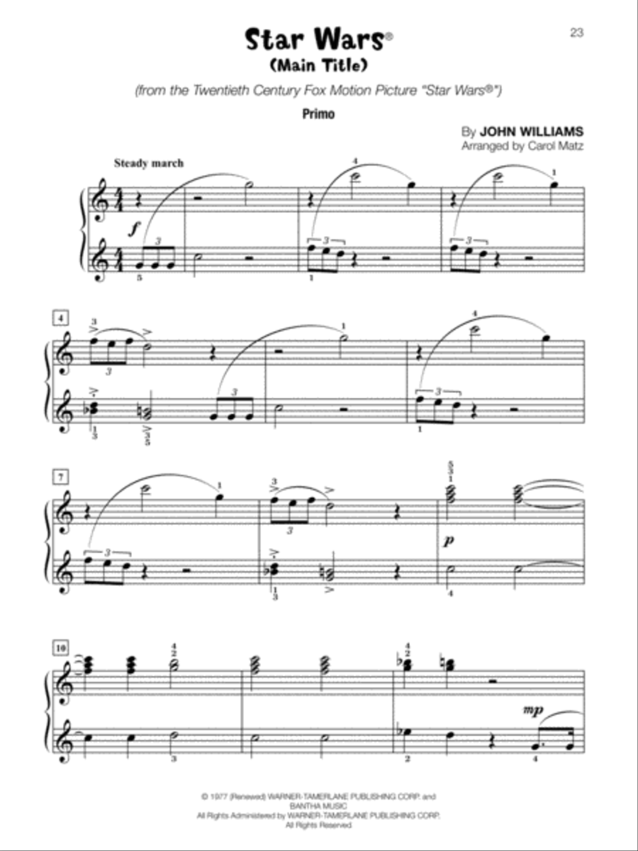 Famous & Fun Pop Duets, Book 5 Small Ensemble scores gallery preview page 6