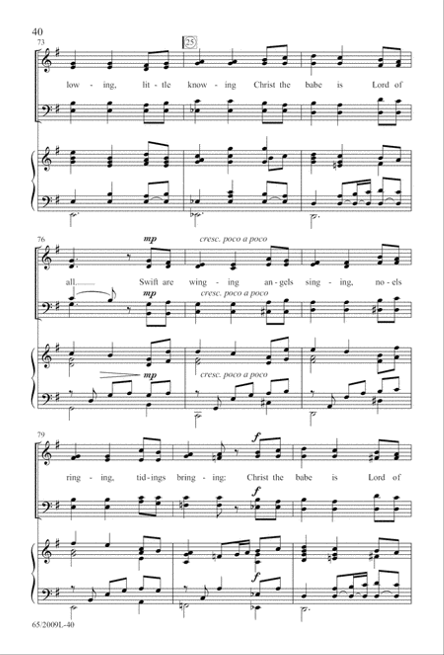 Rise Up! A New Light A-Comin’ 4-Part scores gallery preview page 41
