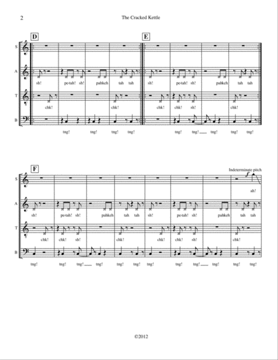 The Cracked Kettle Divisi scores gallery preview page 4
