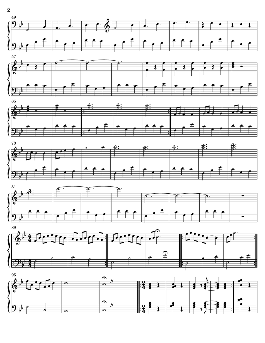 Passacaille Mixolydienne (manuals only) Organ Solo scores gallery preview page 3