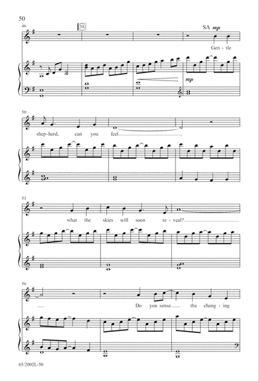 And This Shall Be a Sign And This Shall Be a Sign 4-Part scores gallery preview page 51