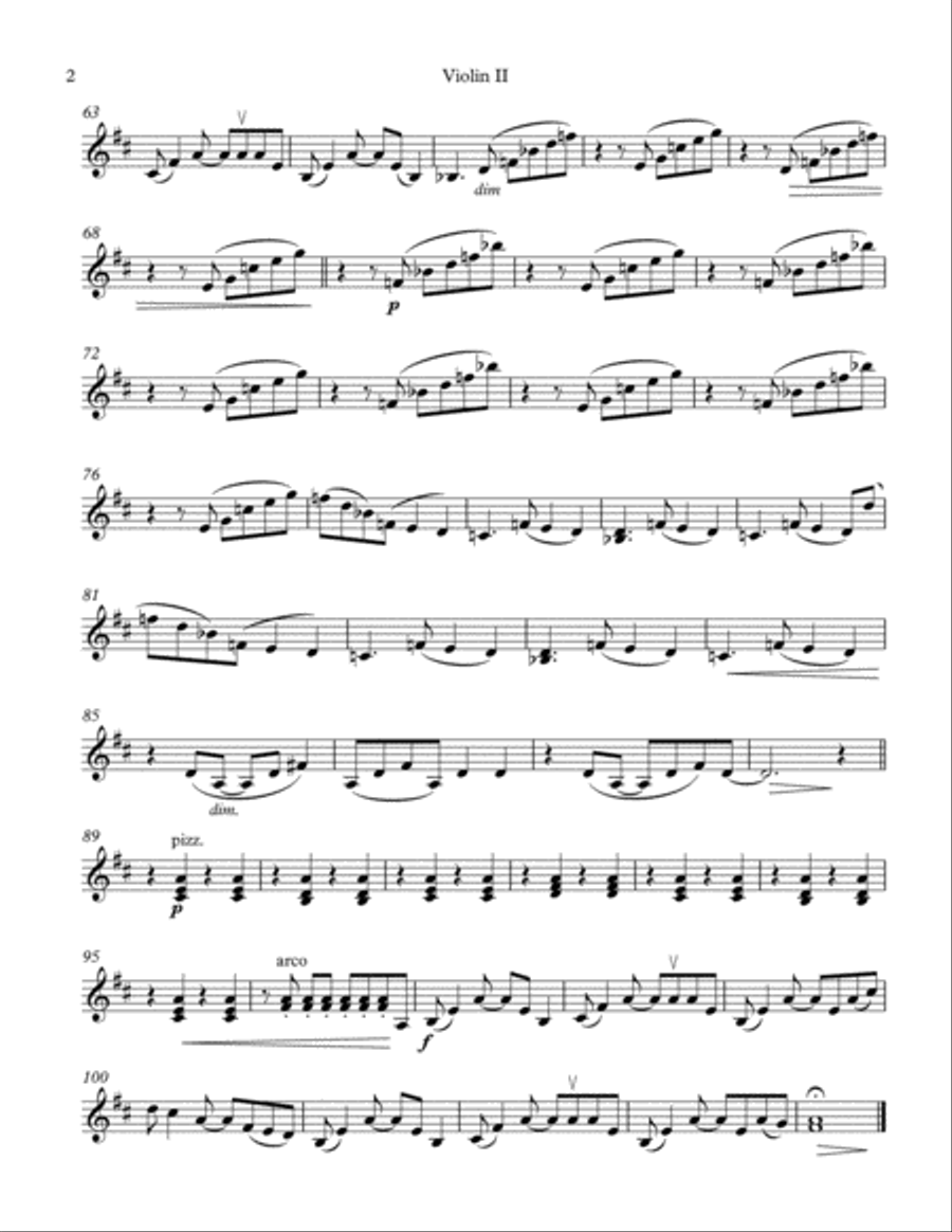 Every Little Thing She Does Is Magic String Quartet scores gallery preview page 4