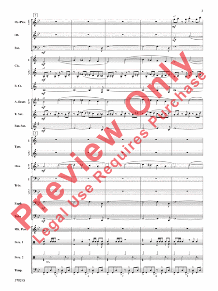 Vertigo Concert Band scores gallery preview page 4