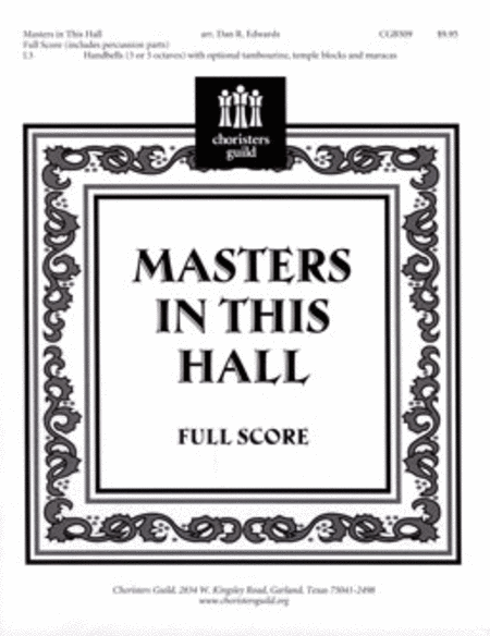 Masters In This Hall - Full Score and Percussion Parts