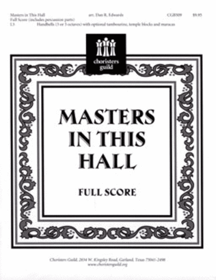Book cover for Masters In This Hall - Full Score and Percussion Parts