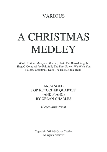A Christmas Medley image number null