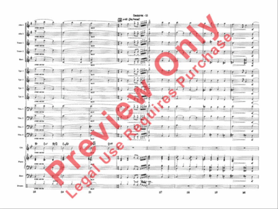 A Big Band Christmas A Big Band Christmas Jazz Ensemble scores gallery preview page 23