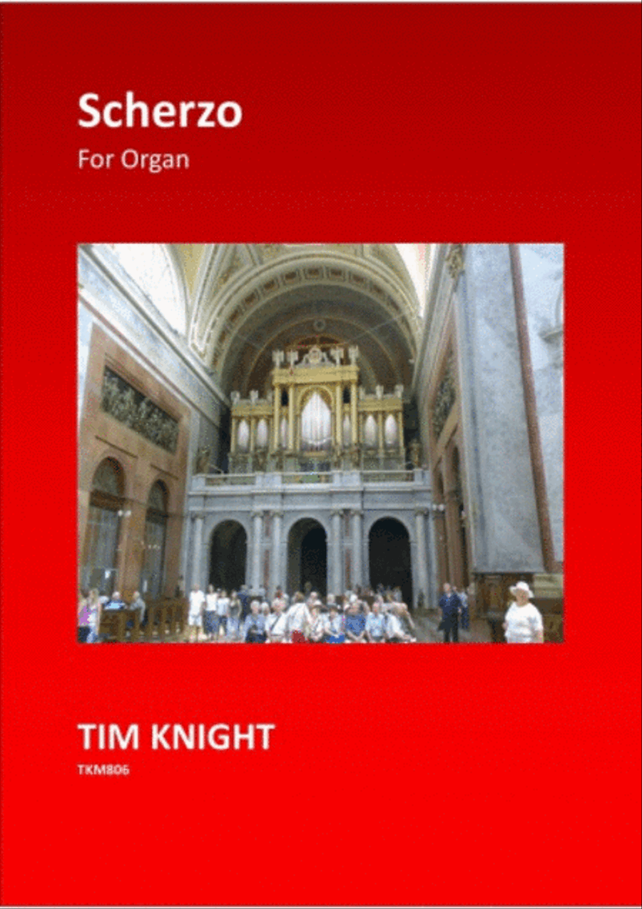 Scherzo Organ scores gallery preview page 1