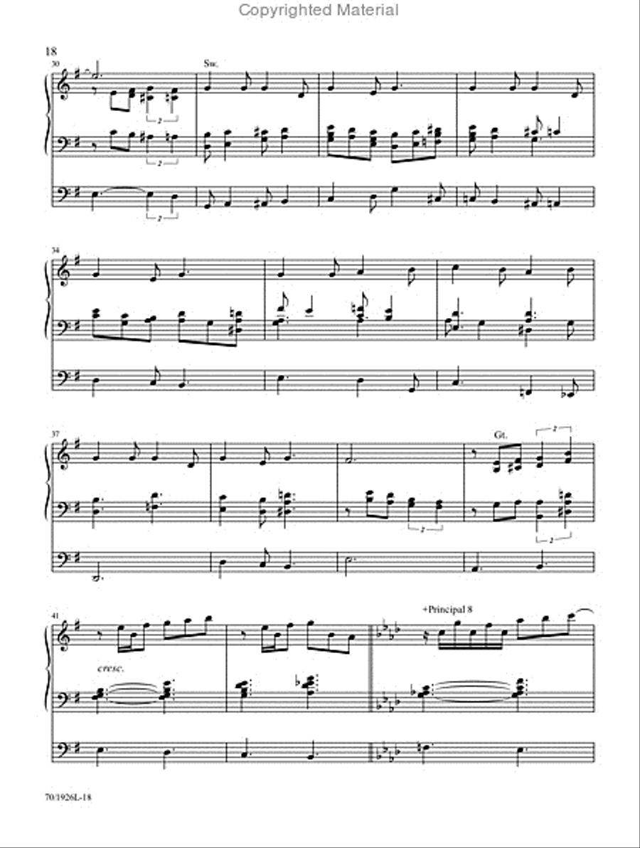 The Heart and Soul of Christmas Organ Solo scores gallery preview page 11