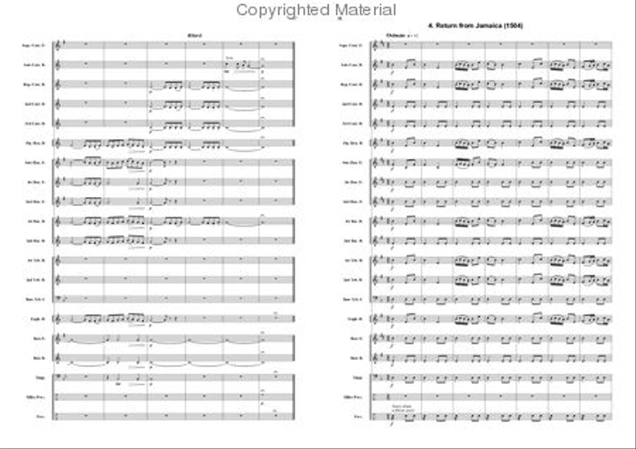 Columbus Columbus Brass Band scores gallery preview page 19