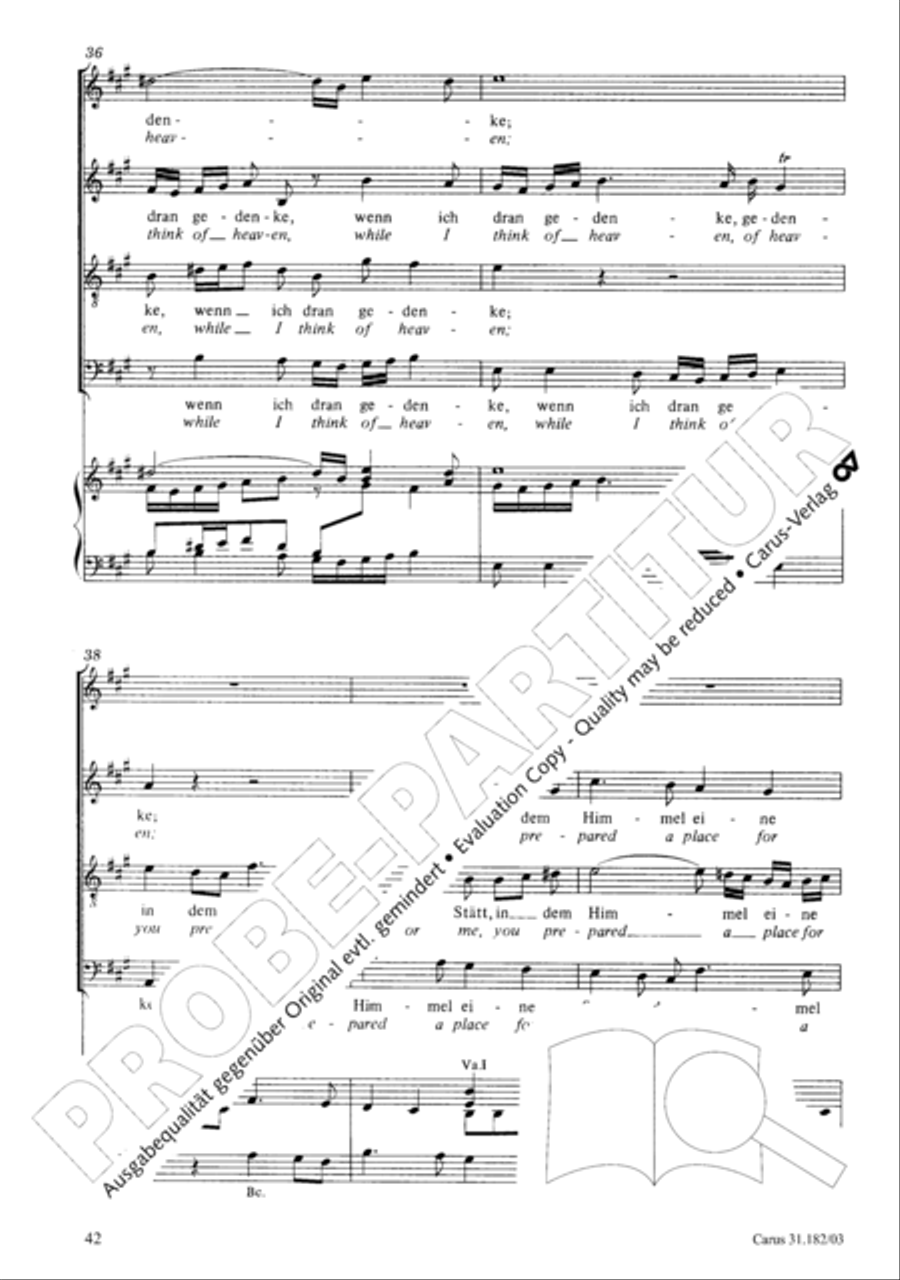 Himmelskonig, sei willkommen (King of heaven, be most welcome) ATB scores gallery preview page 42
