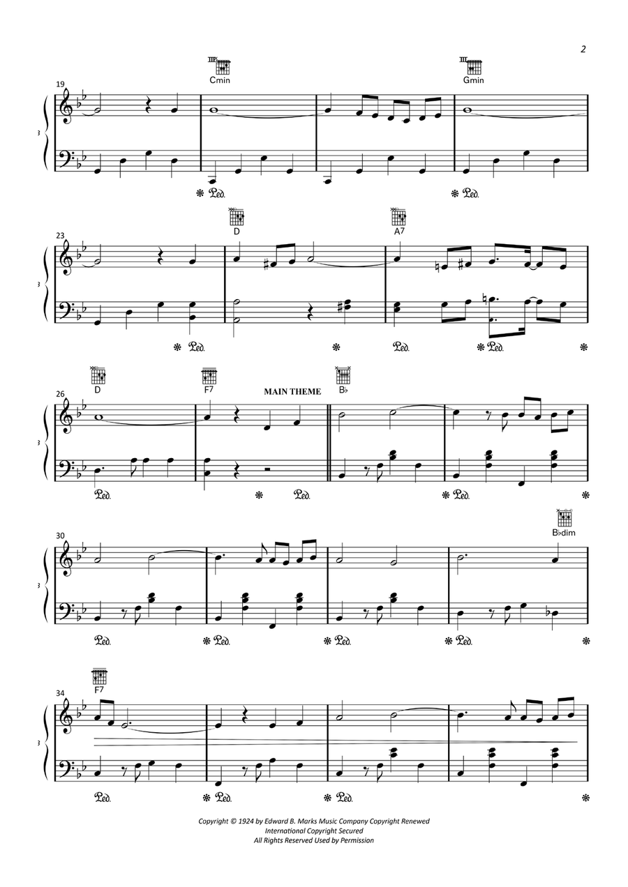 Amapola (pretty Little Poppy) Guitar scores gallery preview page 3