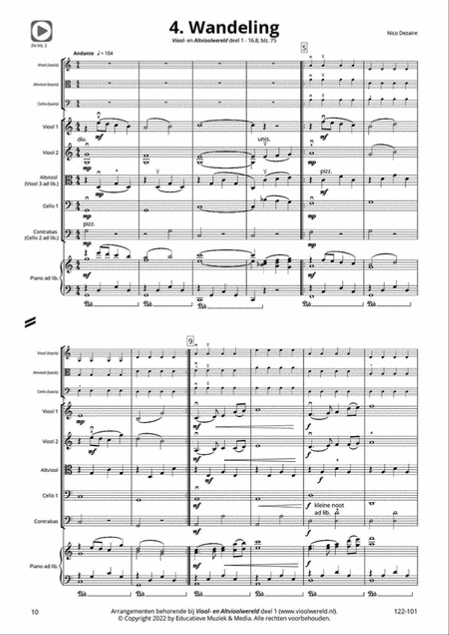 Ons eerste concert! String Orchestra scores gallery preview page 3