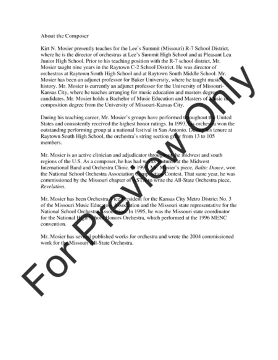 Wiley Waltz (Score) Wiley Waltz (Score) String Orchestra scores gallery preview page 4