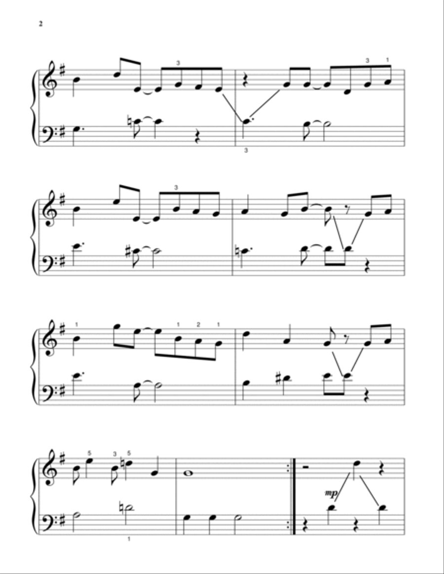 When Will My Life Begin? (from Tangled) Easy Piano scores gallery preview page 2
