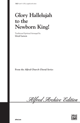 Book cover for Glory Hallelujah to the Newborn King!