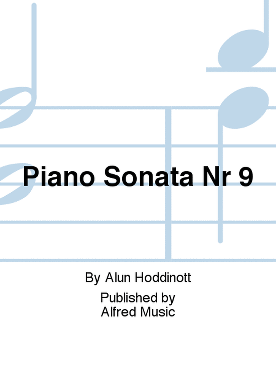 Piano Sonata Nr 9