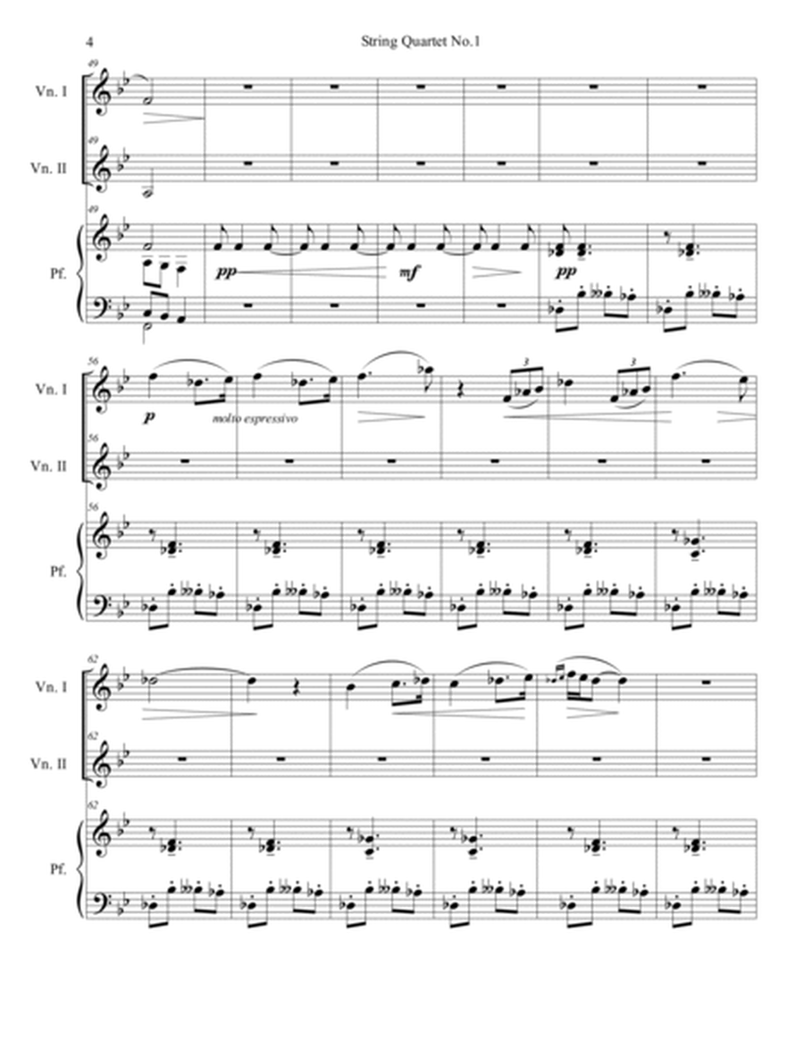 String Quartet No.1 Andante Cantabile image number null