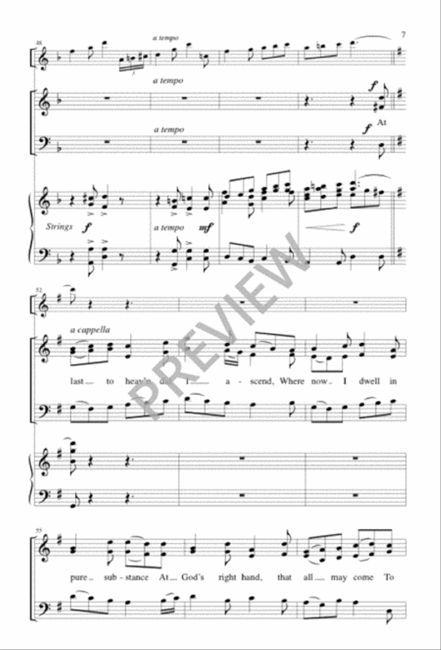 Tomorrow Shall Be My Dancing Day 3-Part scores gallery preview page 7