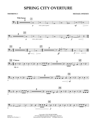 Spring City Overture - Trombone 3