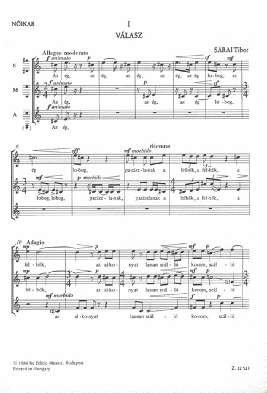 Diagnózis'79 Diagnózis'79 A Cappella scores gallery preview page 2