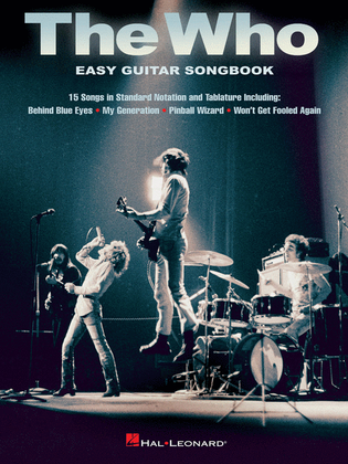 Book cover for The Who - Easy Guitar Songbook
