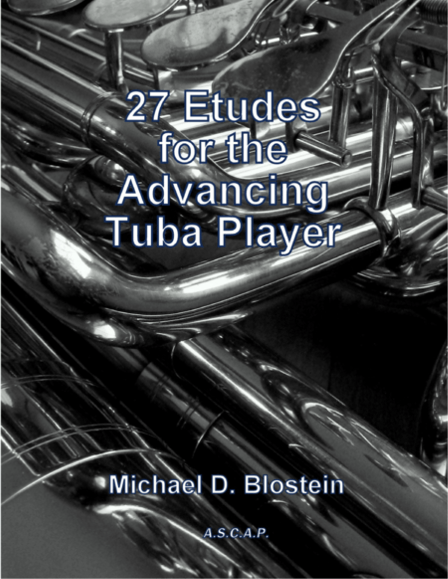 27 Etudes for the Advancing Tuba Player Tuba scores gallery preview page 1