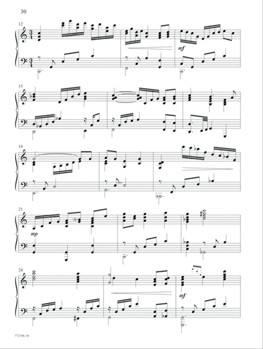 Crucified and Triumphant King! Piano Solo scores gallery preview page 15
