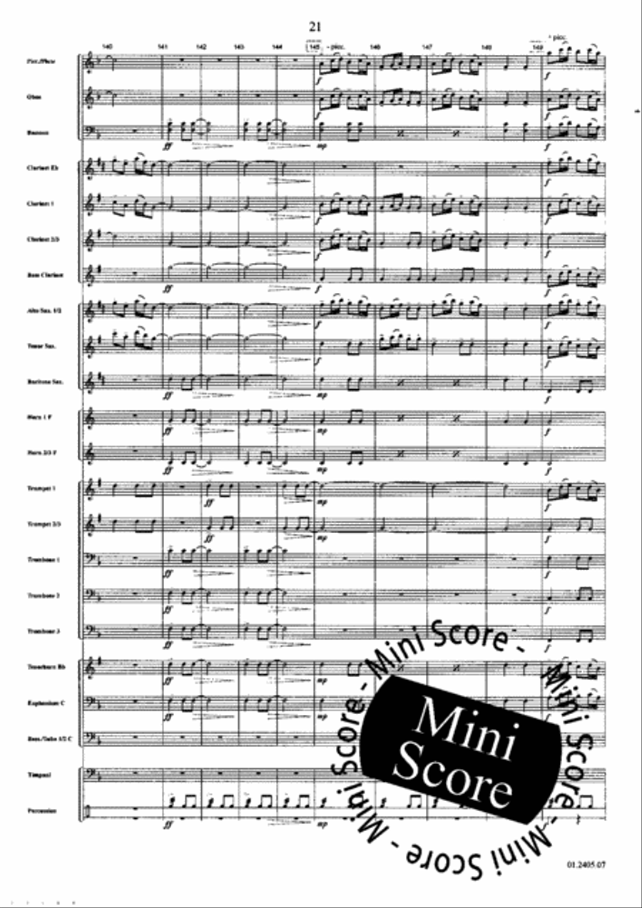 Telemark Fantasy Concert Band scores gallery preview page 27