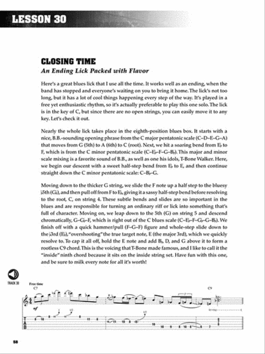 Stretchin' the Blues Electric Guitar scores gallery preview page 8