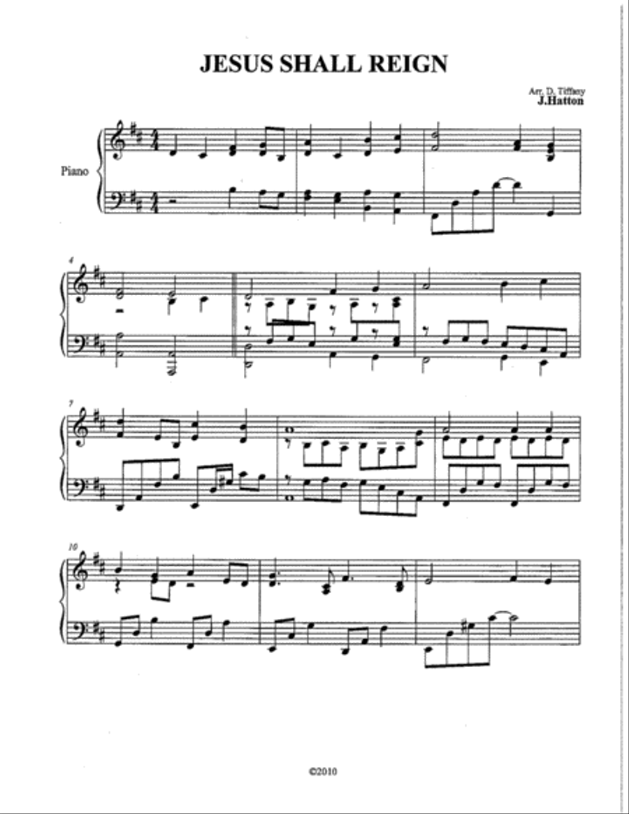 Easy Hymn Arrangements Book Four Piano Solo scores gallery preview page 3