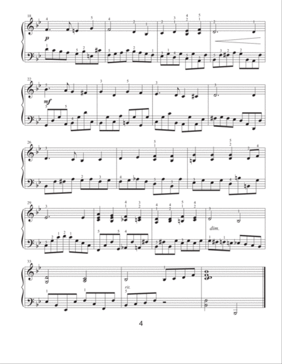 Jazz Hymnal II Piano Solo scores gallery preview page 6