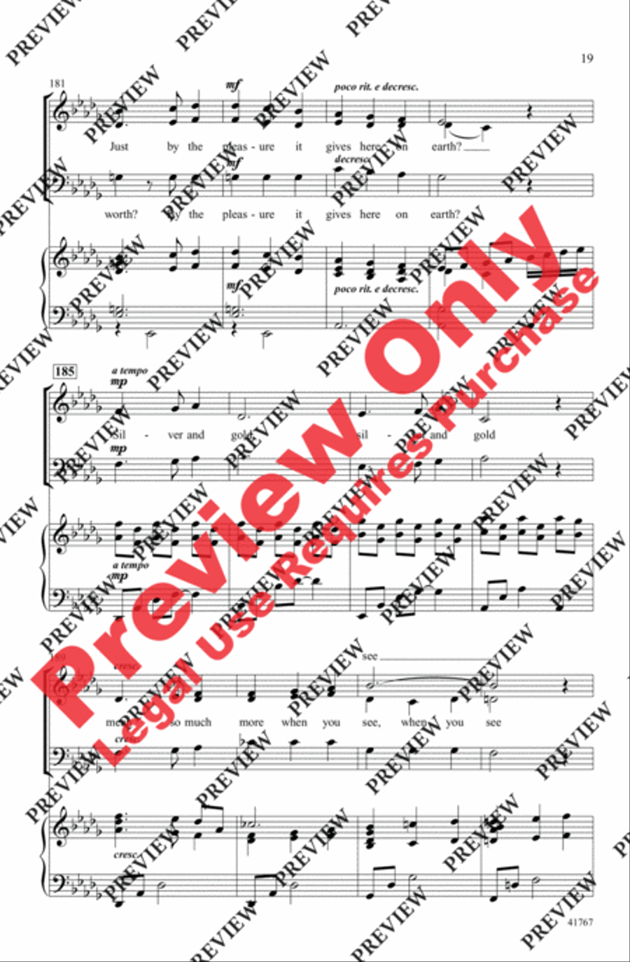Cartoon Christmas Cartoon Christmas 3-Part scores gallery preview page 19