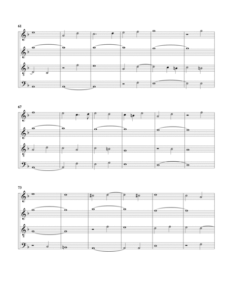 In Nomine a4 (arrangement for 4 recorders)